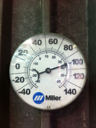 Richmond VA 100 degrees